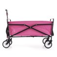 thumbnail image 3 of Seina Chariot Utilitaire Pliable Compact en Acier pour Extérieur, Pink, 3 of 9