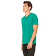 thumbnail image 3 of BELLA+CANVAS T-Shirt Jersey à Col en V pour Homme, P, Kelly, 3 of 3