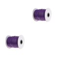 thumbnail image 1 of Transemion 80 Meters 2mm Waxed Cord Beading DIY Jewelry Making Thread Strong and Durable Violet 2Set, 1 of 1