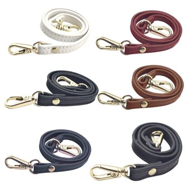 Bag Strap Leather Handbag Replacement bag strap Belt Adjustable leather bag strap adjustable strap adjustable shoulder Shoulder Bag Crossbody Accessory, Black