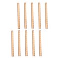 thumbnail image 3 of EeaseCA 10 Pcs Règles Droites en Bois Règles de Double Échelle Règles de Mesure en Bois Règles en Bois, 3 of 8