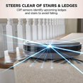 thumbnail image 5 of Shark ION Robot Vacuum AV753, Wi Fi Connected, 120min Runtime, Works with Alexa, Multi Surface Cleaning , Grey, 5 of 5