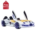 thumbnail image 2 of Lit de Course White Aero Premium avec Matelas, 2 of 2