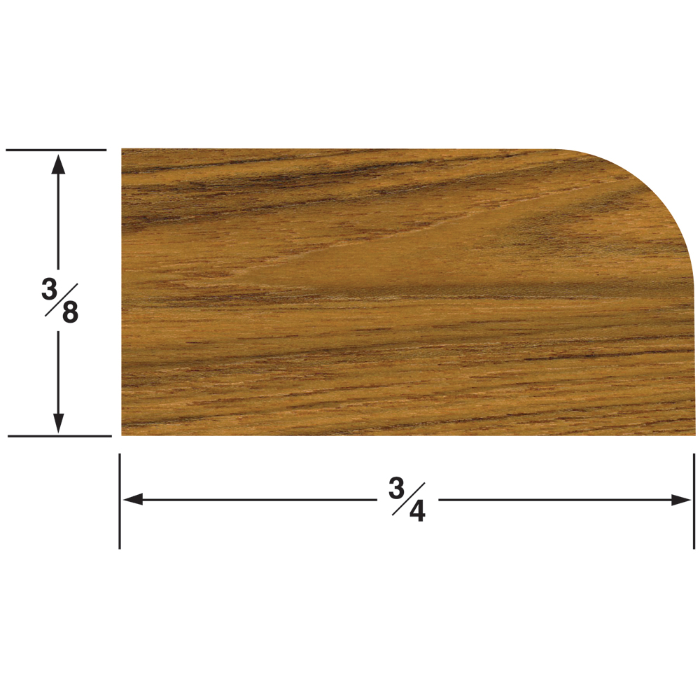 Whitecap Teak Stop Moulure Grand - 5 Pieds