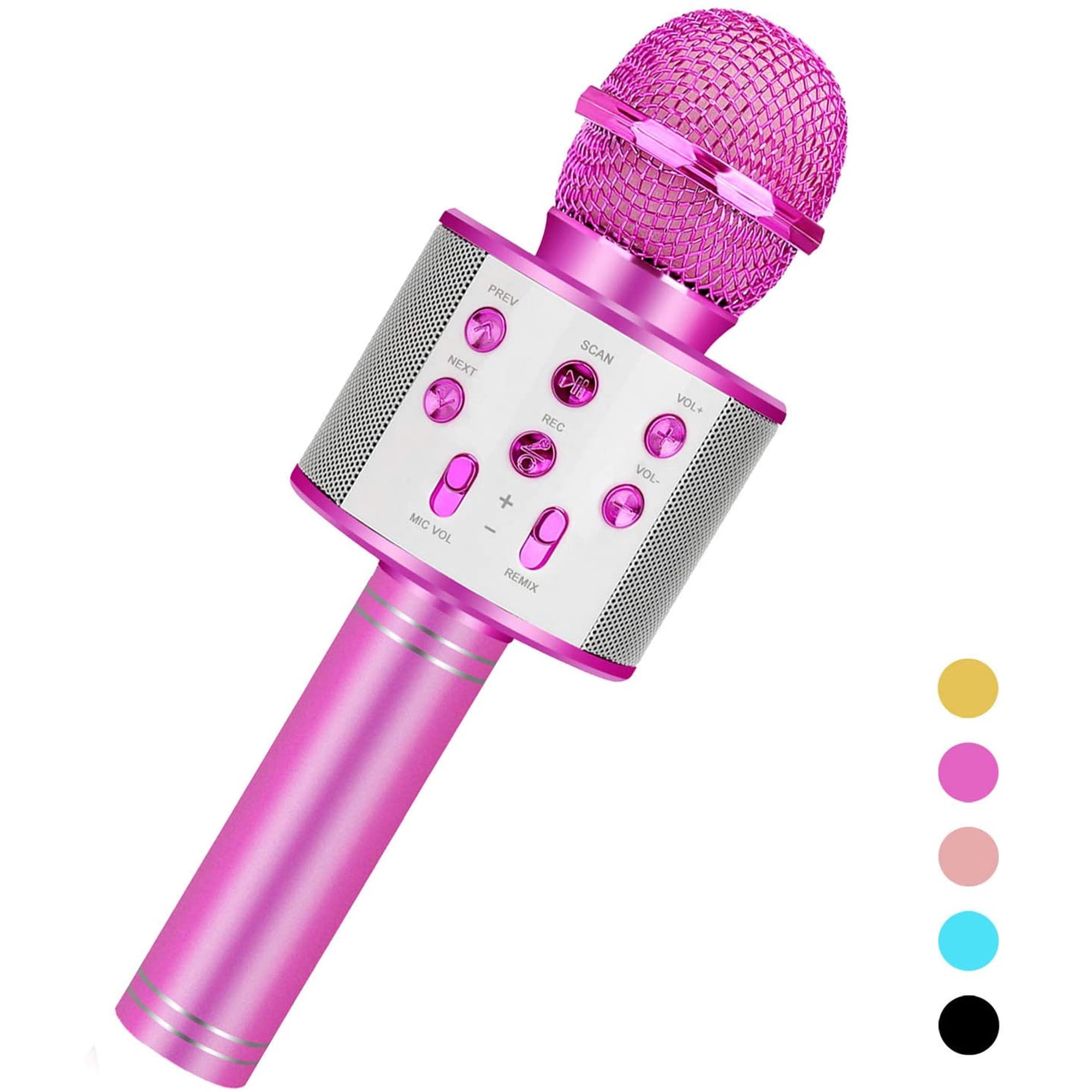 Karaoke Enfant Avec 2 Microphones, Microphone Karaoké Sans Fil, Haut Karaoke Enfant Avec 2 Microphones, Microphone Karaoké Sans Fil, Haut