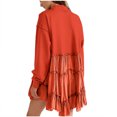 thumbnail image 4 of LSLJS Womens Oversized Sweatshirt Dress Long Sleeve Crewneck Pullover Tops Sweatshirts Mini Dress, Plus Size Dress, 4 of 8