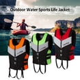 thumbnail image 2 of Graflsoa Neoprene Flotation Jacket for Water Sports - Red, Size S, Soft Foam Interior for Comfort and Safety, 2 of 7