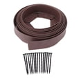 thumbnail image 2 of Landscape Edging Kit, 16.4ft No Dig Yard Edging Kit for Landscaping, No Dig Landscape Edging, PE Material Lawn Edging Include 30 Spikes, Fit for Landscaping and Flower Gardens, 2 of 8