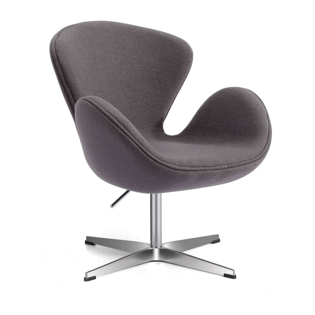 Lacey Modern Swivel Lounge Chair with Hydraulic Lift