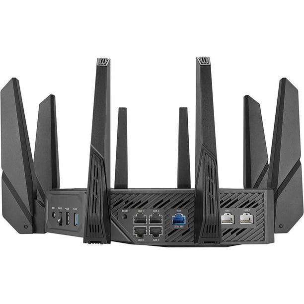 ASUS ROG Rapture GT-AXE16000 Quad-Band WiFi 6E 802.11ax gaming ASUS ROG Rapture GT-AXE16000 Quad-Band WiFi 6E 802.11ax gaming