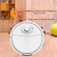 thumbnail image 4 of Silent Robot Vacuum Cleaner USB Charging 3 in 1 for Carpets Pets Hair White, 4 of 9