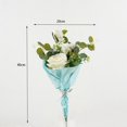 thumbnail image 3 of Lerman Decor White rose bouquet, 3 of 5