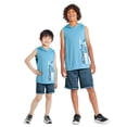 thumbnail image 3 of Ensemble 2 pièces avec débardeur à capuchon Athletic Works pour garçons., 3 of 6