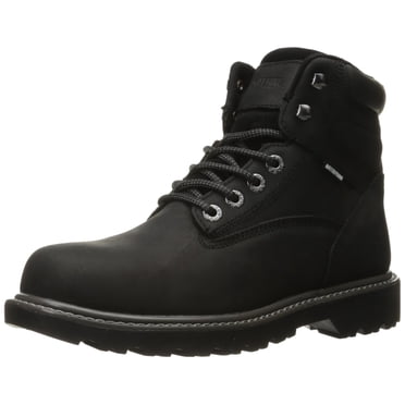 Wolverine Botte de Travail à Embout d'Acier Imperméable pour Homme Floorhand 6 Pouces, Noir, 11 M US