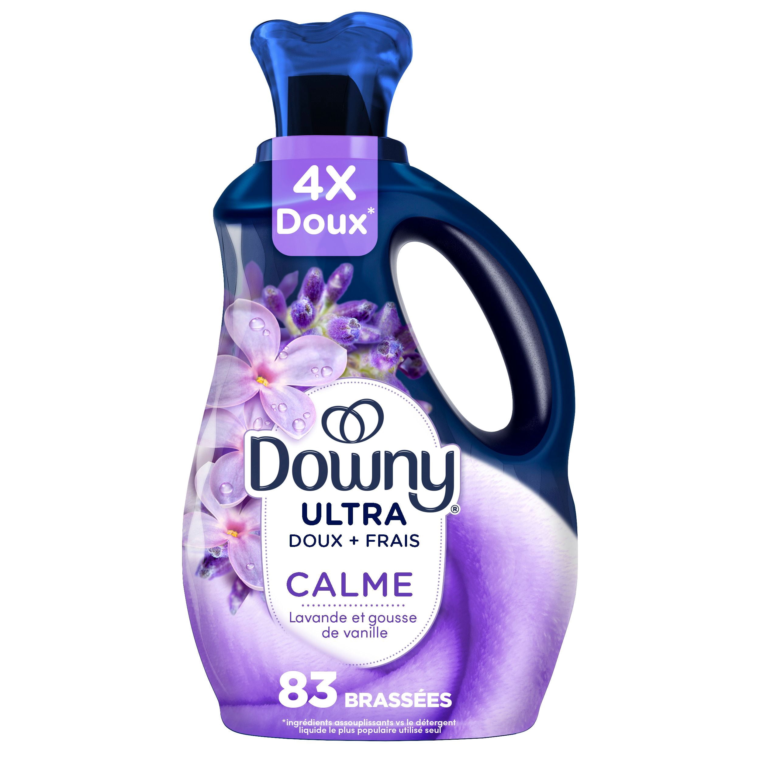 Downy Ultra Soft Plus Fresh Fabric Softener Liquid, Calm, Lavender and Vanilla Bean, Downy Fabric Softener, Laundry Softener 83WL