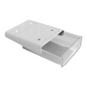 Suncoda Desk Drawer, Under Desk Table Drawer Tray Organizer Hidden Storage Box Self Adhesive Office