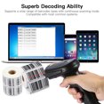 thumbnail image 4 of DEWIN Wireless Bluetooth 4.0 & USB 3.0 Wired Barcode Scanner, 1D Handheld Inventory Laser Bar Code Re, 4 of 9