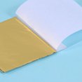 thumbnail image 1 of OULII Golden Imitation Gold Leaf Sheet Foil Paper for Craft Decoration and Art Projects, 1 of 3