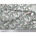 thumbnail image 3 of Soimoi Rayon Fabric Leaves & Floral Block Fabric Prints by Yard 56 Inch Wide, 3 of 3