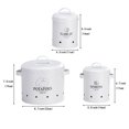 thumbnail image 2 of Binwennn Kitchen Storage Vegetable Storage Container Metal Storage Container Vintage Kitchen Vegetable Pots For Home Decorative And Functional Storage Container For Pantry Retro Farmhou Kitchen Bowls, 2 of 5