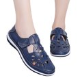 thumbnail image 1 of LSLJS Pantoufles Légères et Confortables pour Femmes, Unies, Chaussures Décontractées Ajourées Platform, Chaussures à Talons Bas, 1 of 5