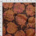 thumbnail image 4 of oneOone Cotton Poplin Brown Fabric Abstract Leaf Texture Craft Projects Decor Fabric Printed By The Yard 42 Inch Wide, 4 of 4