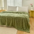 thumbnail image 2 of Summer Cooler Quilt, Double Sided Cold Effect Blanket, Cooler Fiber Ice Fabric For All-Season, Heat-Absorbing Lightweight Design, Machine Washable For Adults Children, 2 of 8