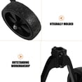 thumbnail image 3 of HEANUJJ String Trimmer Support Wheels Lawn Mower Tire Black Replacement 1Set, 3 of 6