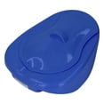 thumbnail image 2 of Urinal Bedpan, Larger Capacity Slipper Bedpan Lid Handle Strong Bearing  For Elderly For Home Dark Blue, 2 of 8