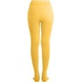 thumbnail image 3 of ORUYROP Women's Solid Colored Opaque Microfiber Footed Tights, 3 of 7