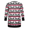 thumbnail image 3 of Femmes Noël Cardigan à Manches Longues Mi-Longues, 3 of 3