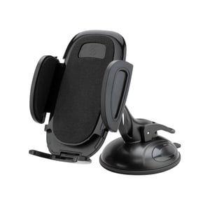 Scosche SUHWD-XCES0 Sélectionnez Suction Cup Support de téléphone pour voiture avec levier de verrouillage réglable, bouton de libération rapide, noir
