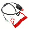 thumbnail image 3 of PENGX Outboard Motors Kill Stop Switch and Safety Tether Lanyard For Yamaha Tohatsu, 3 of 7