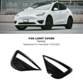 thumbnail image 2 of Car Fog Light Cover, Decorative Blade Cover Trim Wear  Durable  For Model Y 2019 To 2023, 2 of 7