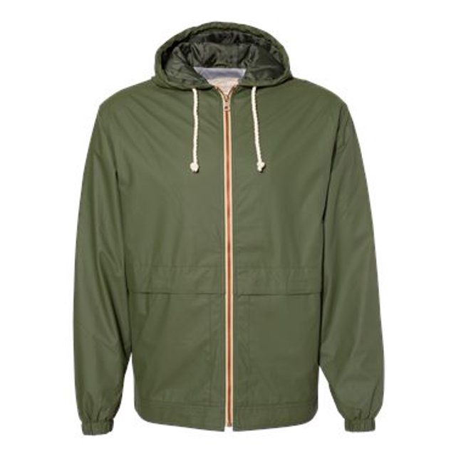 Weatherproof Veste de Pluie à Capuche Vintage B04452173&44; Vert Bronze - Petit