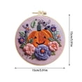 thumbnail image 3 of Halloween DIY Knitting Kit For Adults Beginners Gothic Style Handmade Embroidery Craft Set Needlepoint Supplies With Yarn And Tools Circular Knitting Needles Size 8 Circular Knitting Needles Size 6, 3 of 4