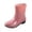 Pink-1, variant on 2025 Women Shoes Short Rain Latest Boots for Men Boots for Womens Ankle Flat Boots for Women Rainboot Slip on Garden Rain Shoes Women with Memory Foam Boot Rubber Shoes
