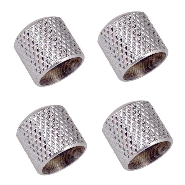 Tachiuwa Practical 4x Iron Guitars Bass Cylinder Control Knobs Luthier Tools