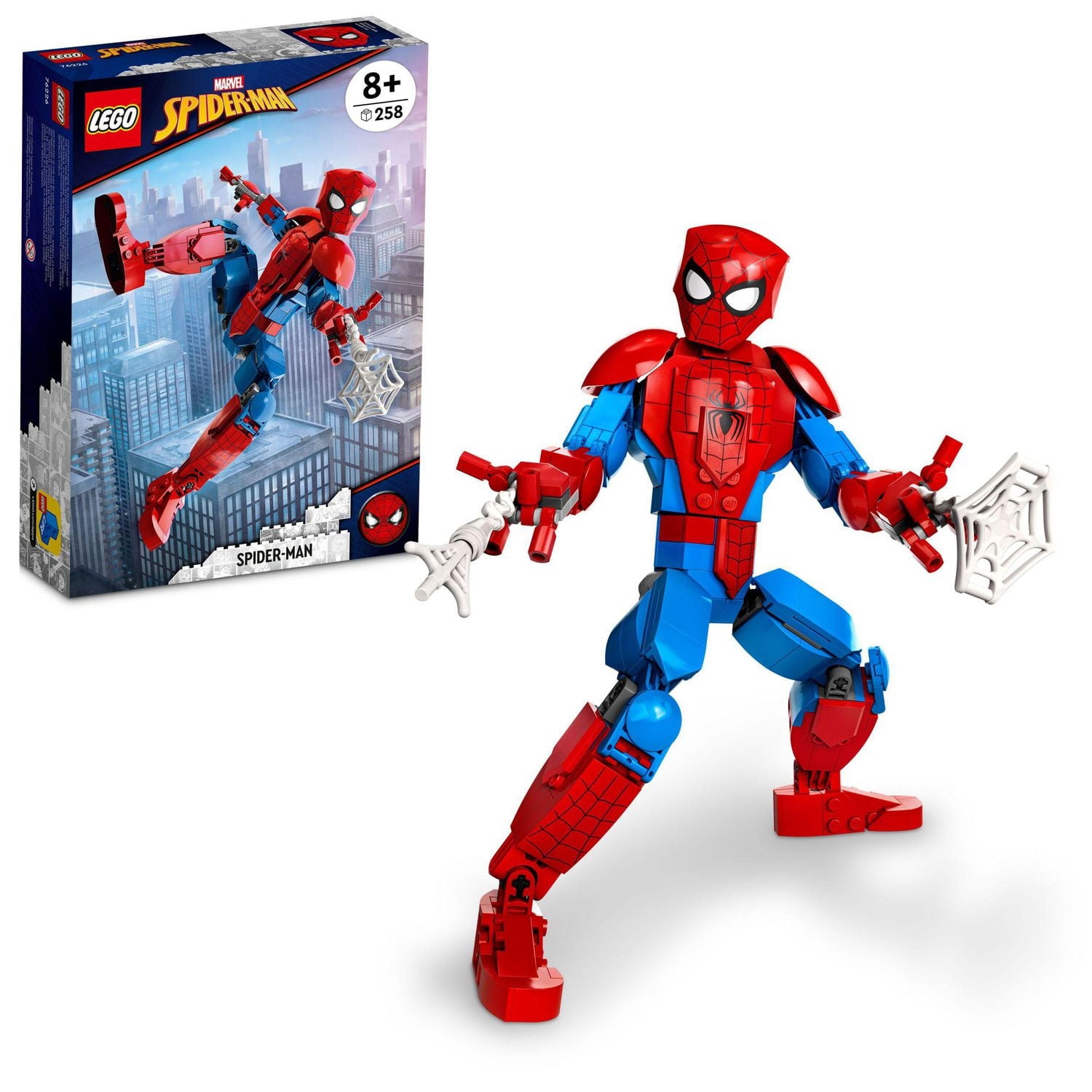LEGO Super Heroes Spider-Man Figure 76226 Toy Building Kit (258 Pieces)