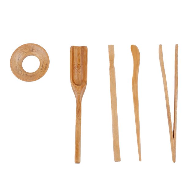 Accessoires Outils, Pince à Thé Aiguille à Thé, Cuillère à Thé Naturelle Gongfu Ensemble de Thé Intégration Sans Couture