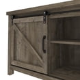 thumbnail image 3 of Bestar Isida 58W TV Stand in brown oak, 3 of 6