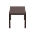 thumbnail image 3 of Compamia Ares 55" Resin Patio Dining Table in Brown, 3 of 4