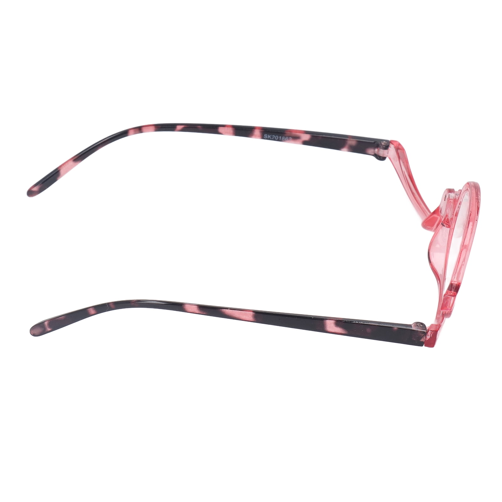 Makeup Reading Glasses, Rotating Single Lens Cosmetic Glasses Folding Fall Resistant Lightweight Strong Hinge  for Makeup +3.00