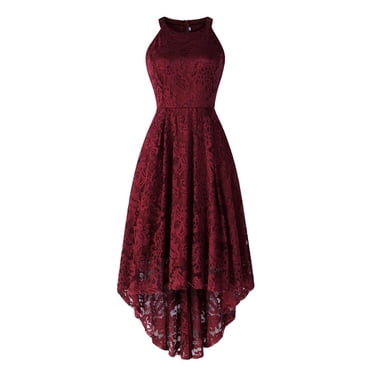 Ketyyh-chn99 Robes de Soirée pour Femmes Robe de Cocktail Robe de Soirée Formelle Robe de Bal Robe Dames Élégante Ligne A Robes de Soirée de Mariage Rouge,G