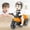 Orange, variant on MZCPSYHA Stunt Electrics Tricycle With Lights And Music Rotating All Directional Motion Toy Vehicle