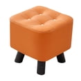 thumbnail image 4 of Xingzhi Small Footstool Stable Step Stool Footrest Office Room for Dressing Entryway Orange 28x28x28cm, 4 of 6