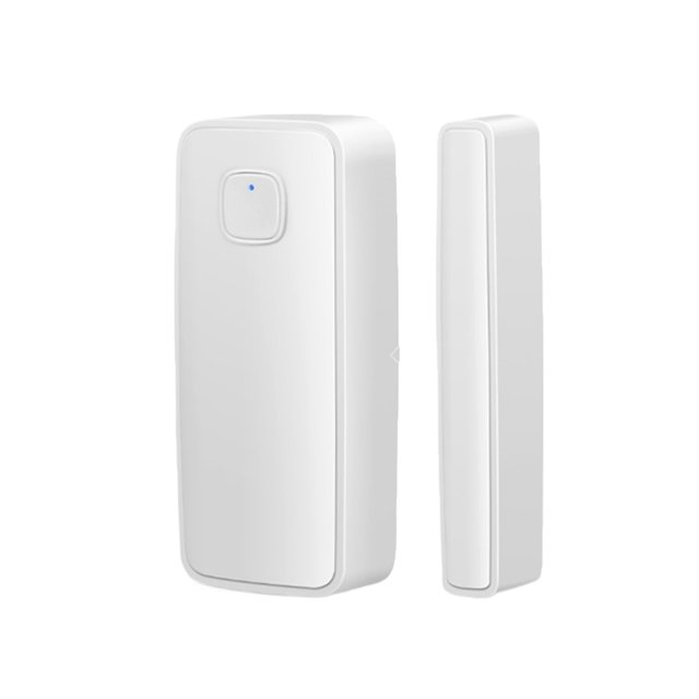 Tuya Smart Door Sensor Wireless Window Open Closed Detector App Notification Alert Security Alarm Support Alexa ,Easy to Install