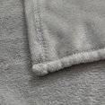 thumbnail image 2 of Mainstays Soft Plush Throw Blanket Gray, 2 of 6