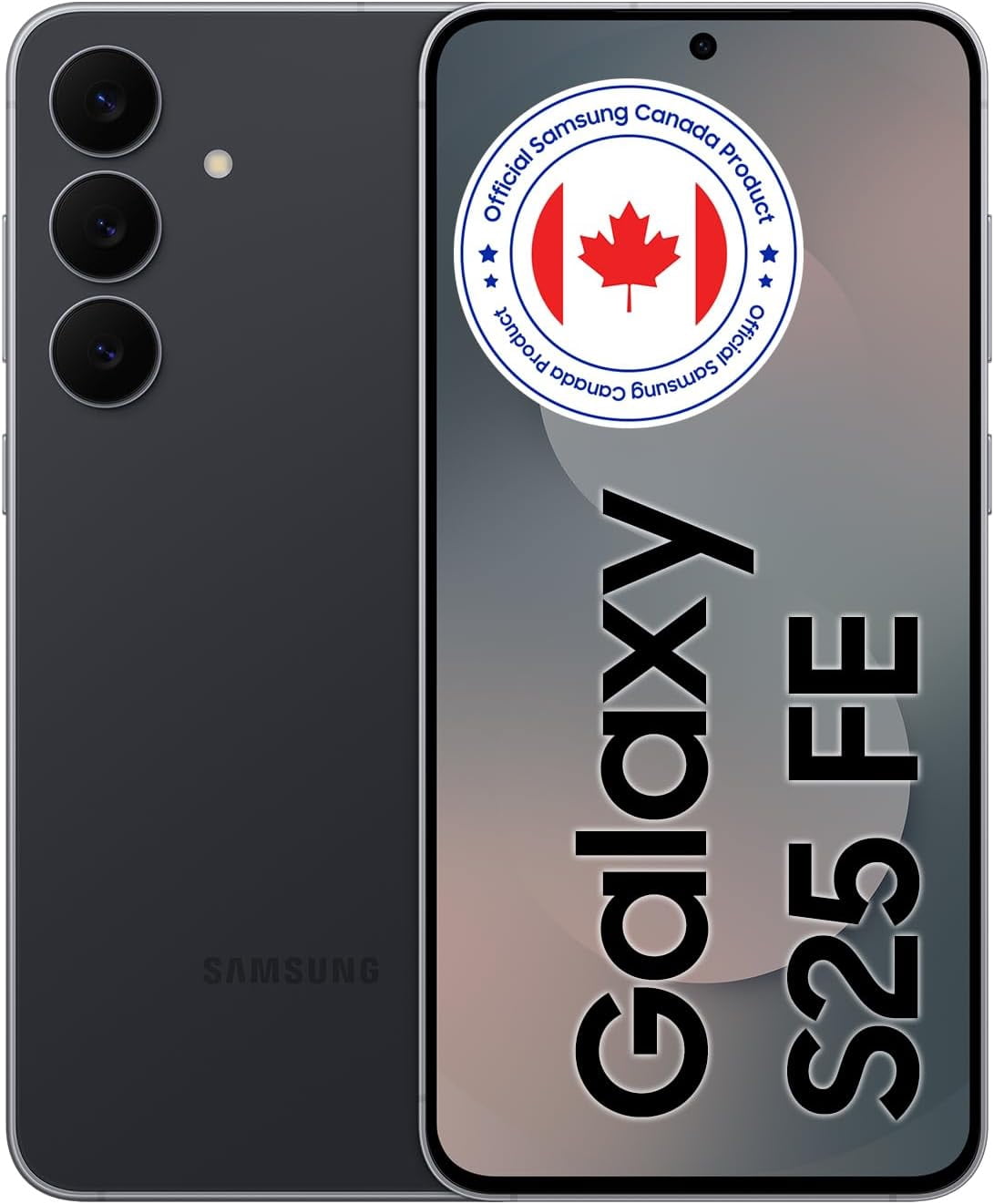 Samsung SM-S731WZKAXAC Galaxy S25 FE 128 GB Unlocked Smartphone, Jetblack