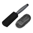 thumbnail image 4 of Car Wheel Cleaning Brush Tool Tire Washing Clean Soft Bristle Cleaner Black, 4 of 10